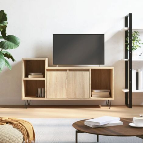 TV Cabinet Sonoma Oak 100x35x55 cm Engineered Wood vidaXL (1/5)