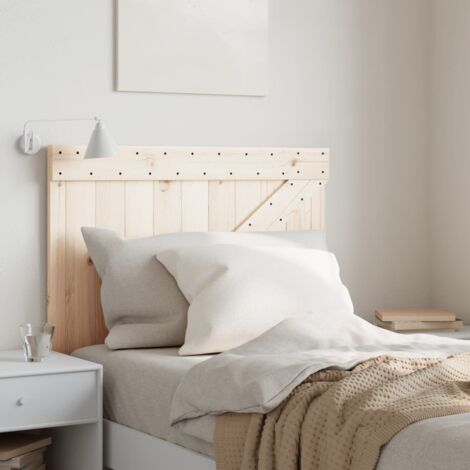Headboard 90x104 cm Solid Wood Pine vidaXL (1/5)