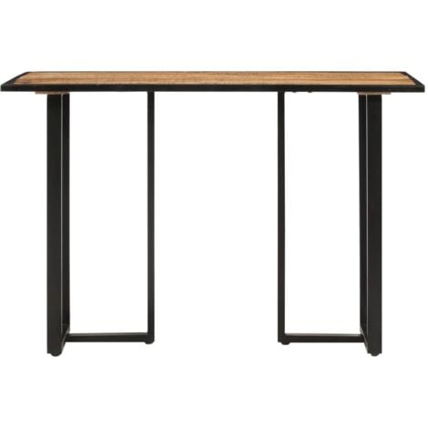 Dining Table 110x55x75.5 cm Solid Wood Mango vidaXL