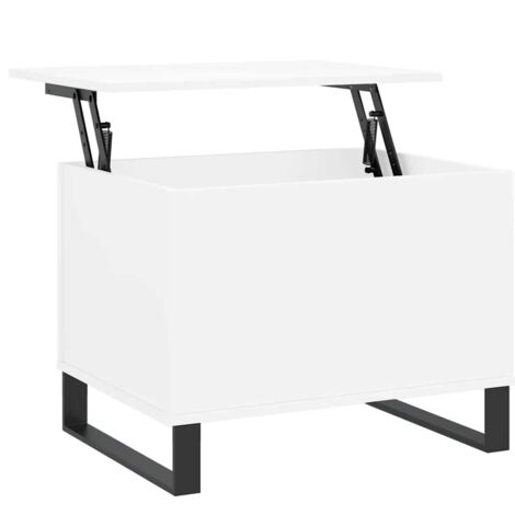 Coffee Table White 60x44.5x45 cm Engineered Wood vidaXL