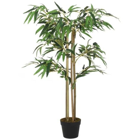 Artificial Bamboo Tree 380 Leaves 80 cm Green vidaXL