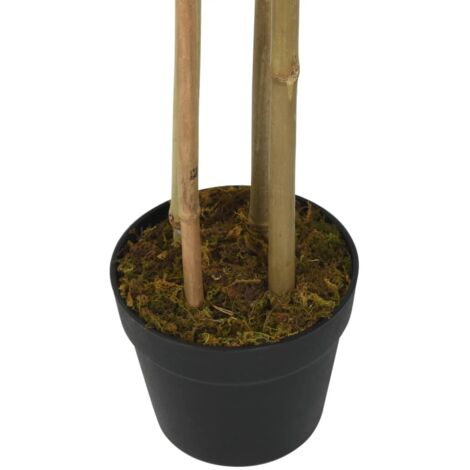 Artificial Bamboo Tree 380 Leaves 80 cm Green vidaXL
