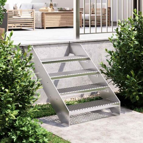 Grate Step 70x24x7 cm Galvanised Steel vidaXL