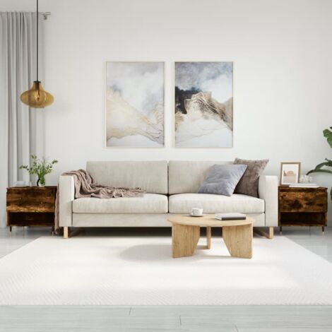 Coffee Tables 2 pcs Smoked Oak 50x46x50 cm Engineered Wood vidaXL (1/5)