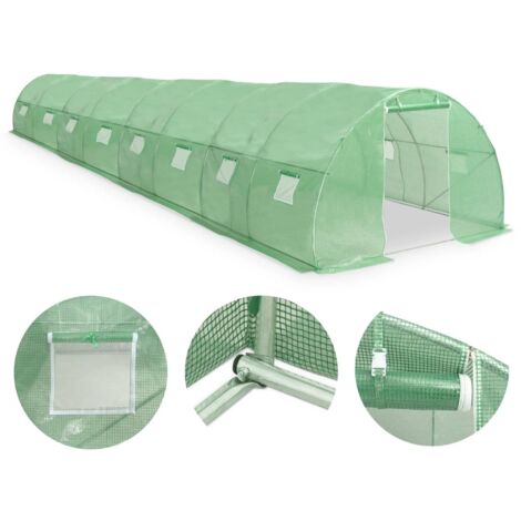 Greenhouse 36m² 1200x300x200 cm vidaXL