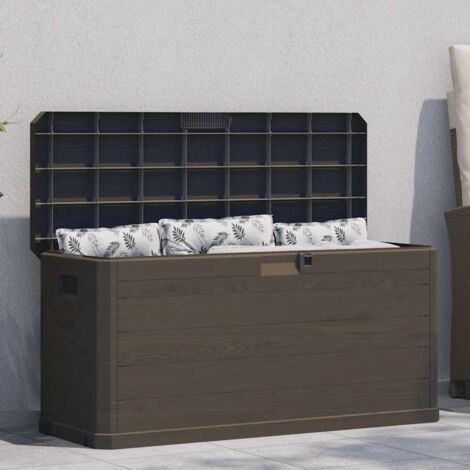 Garden Storage Box 280 L Brown vidaXL
