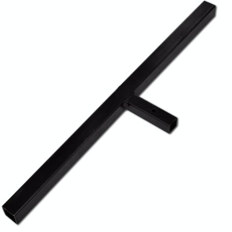 Ground Drill with Handle Auger Bit 200 mm Three Spirals Steel Black vidaXL