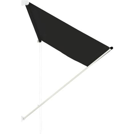 Retractable Awning 250x150 cm Anthracite vidaXL