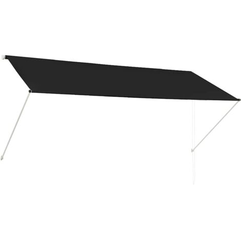 Retractable Awning 300x150 cm Anthracite vidaXL