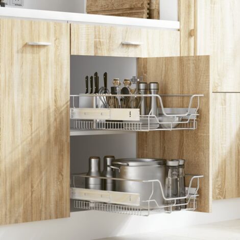 45cm Pull-Out Kitchen Cupboard Organiser