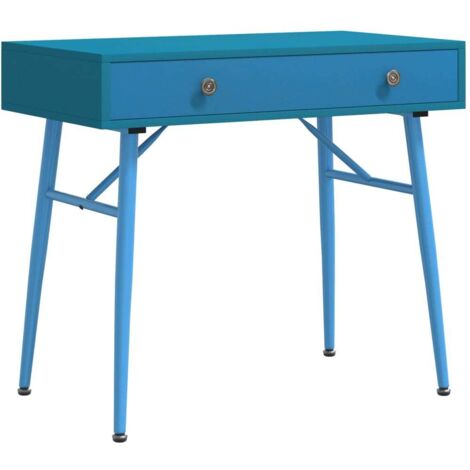 Computer Desk with Drawer Antique Green 90x50x76.5 cm vidaXL