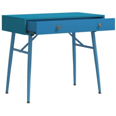 Computer Desk with Drawer Antique Green 90x50x76.5 cm vidaXL