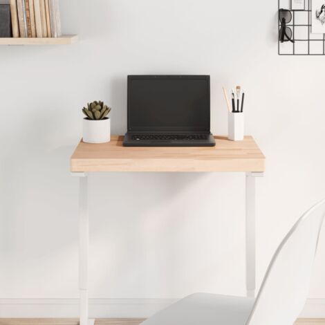 Table Top 60x40x4 cm Rectangular Solid Wood Beech vidaXL (1/5)