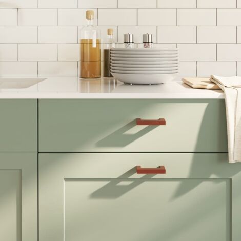 Cabinet Handles 20 pcs Bronze 64 mm Stainless Steel vidaXL