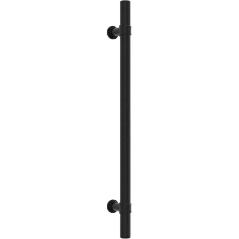 Cabinet Handles 20 pcs Black 192 mm Stainless Steel vidaXL