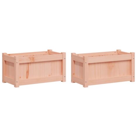 Garden Planters 2 pcs Solid Wood Douglas vidaXL