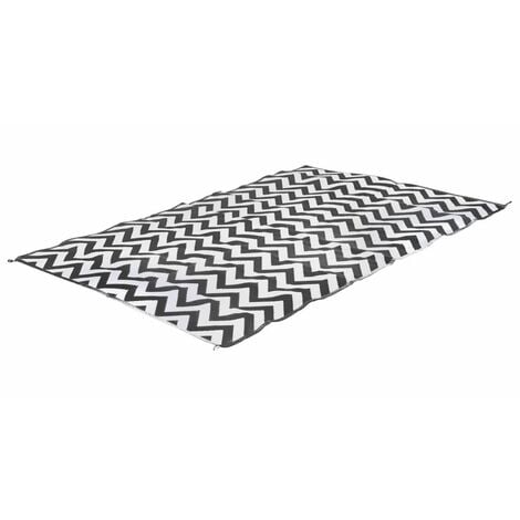 Bo-Camp Outdoor Rug Chill mat L Lounge 2.7x2 m Wave - Black