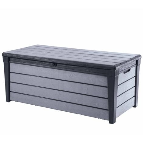 Garden Storage Box Brushwood 455 L Anthracite Keter