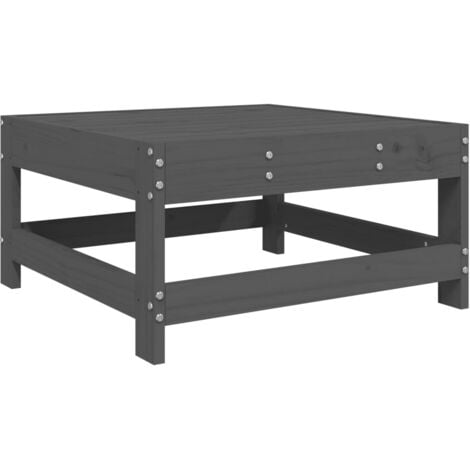 VidaXL Patio Footstool With Cream Cushion Solid Pinewood, 1 - Fryu2019s Food Stores