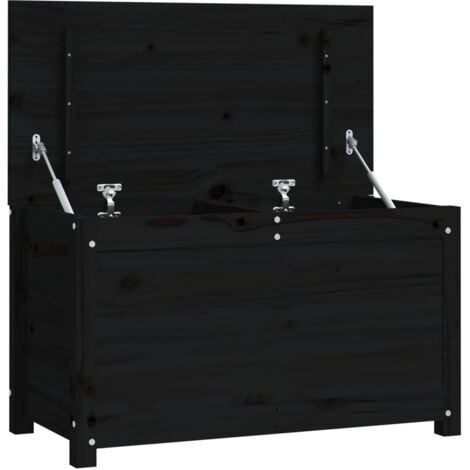 Black toy box clearance chest