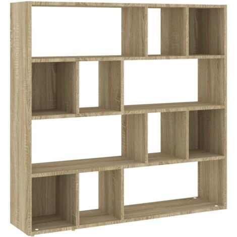 Book Cabinet/Room Divider Sonoma Oak 105x24x102 cm vidaXL