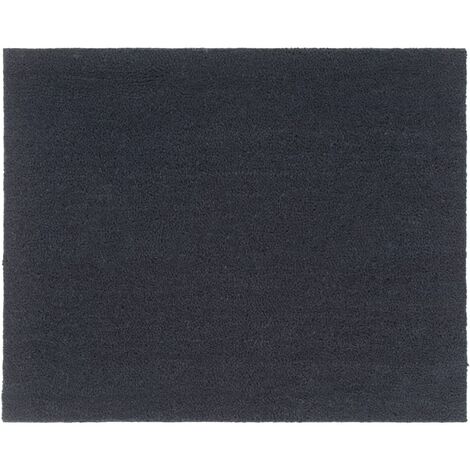 Door Mat Dark Grey 80x100 cm Tufted Coir vidaXL (1/5)