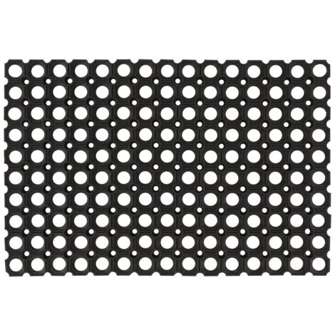 Door Mat Rectangular 40x60 cm Rubber vidaXL