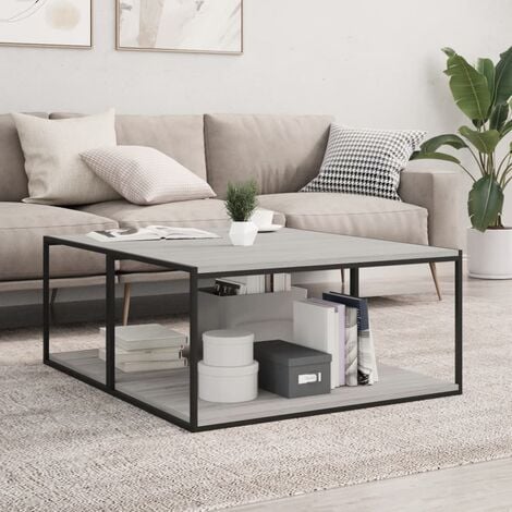 Wall Shelves 4 pcs Grey Sonoma 80x50x1.5 cm Engineered Wood vidaXL