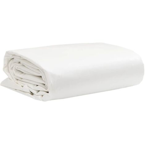 Tarpaulin White 1.5x2 m 650 g/m² vidaXL