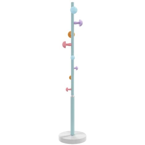 Coat Stand Blue 172 cm Powder-coated Iron vidaXL