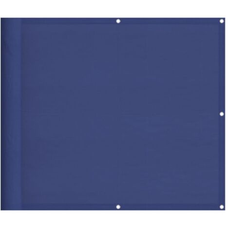 Balcony Screen Blue 90x800 cm 100% Polyester Oxford vidaXL
