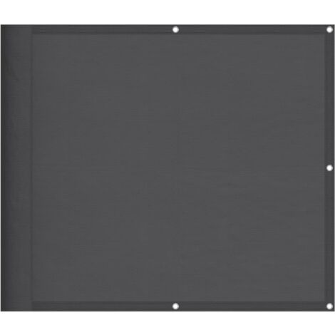 Balcony Screen Anthracite 90x700 cm 100% Polyester Oxford vidaXL