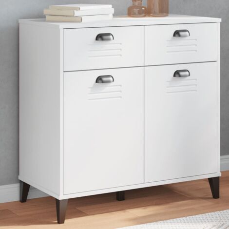 Sideboard VIKEN White 80x40x80 cm Engineered Wood vidaXL (1/5)