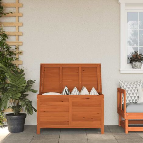 Garden Storage Box 99x49.5x58.5 cm Solid Wood Fir vidaXL