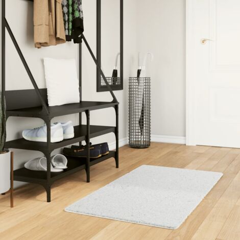 Rug OVIEDO Short Pile Grey 60x110 cm vidaXL (1/5)