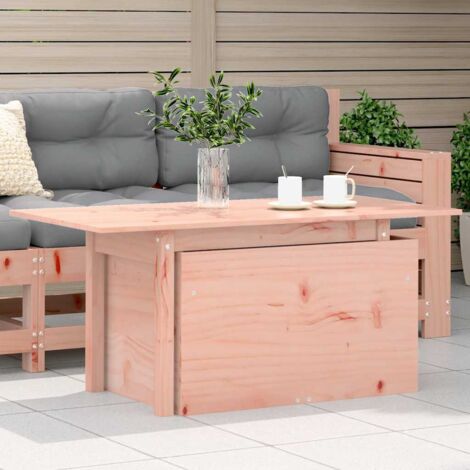 Garden Table 100x50x75 cm Solid Wood Douglas vidaXL