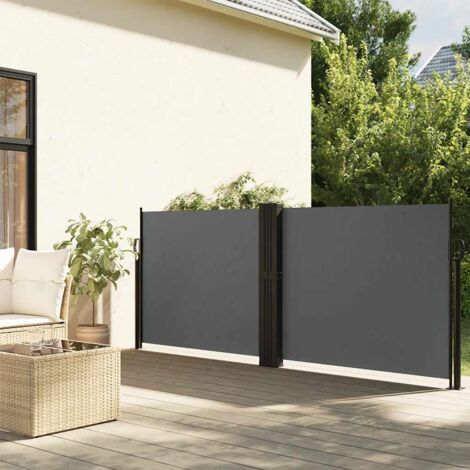 Retractable Side Awning Anthracite 100x600 cm vidaXL (1/5)