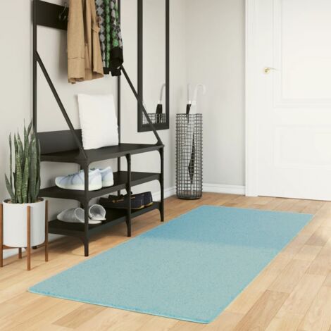 Rug OVIEDO Short Pile Green 80x200 cm vidaXL (1/5)