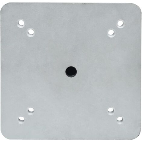 In-Ground Parasol Base with Rod 16x16x52 cm Steel vidaXL