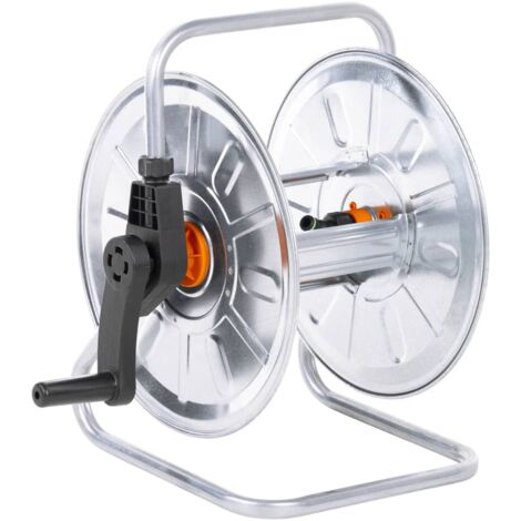 Hose Reel Wall Mounted for 50 m 1/2" Hose Steel vidaXL