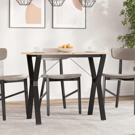 Dining Table Legs Y-Frame 80x40x73 cm Steel vidaXL (1/5)