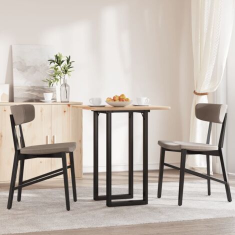 Dining Table Legs O-Frame 40x40x73 cm Steel vidaXL