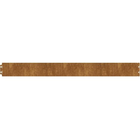 Lawn Edgings 10 pcs 10x103 cm Flexible Corten steel vidaXL