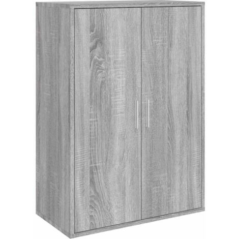 Sideboard Grey Sonoma 60x31x84 cm Engineered Wood vidaXL