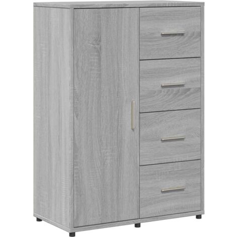 Sideboard Grey Sonoma 60x31x84 cm Engineered Wood vidaXL (1/5)
