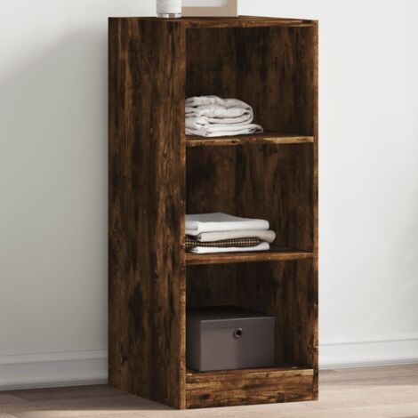 Wardrobe Smoked Oak 48x41x102 cm Engineered Wood vidaXL