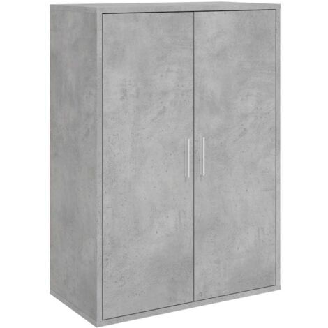Sideboard Concrete Grey 60x31x84 cm Engineered Wood vidaXL
