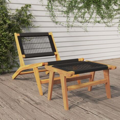Garden Chair Natural wood Solid Teak Wood Standard Foldable vidaXL