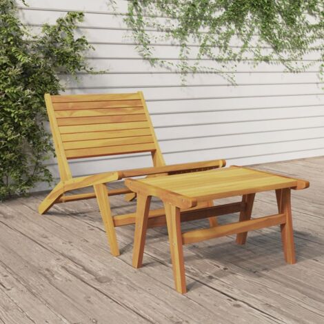 Garden Chair Teak Solid teak wood Standard Detachable vidaXL