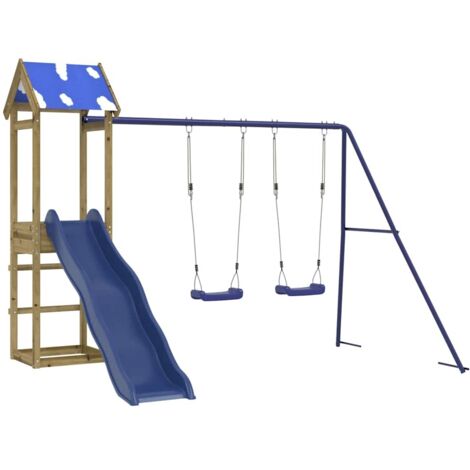Outdoor Playset Impregnated Wood Pine vidaXL